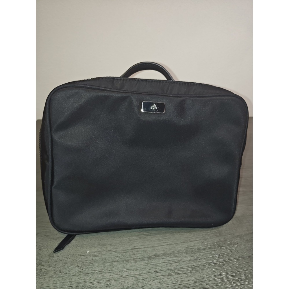Kate Spade New York Black Dawn Travel Cosmetic Bag